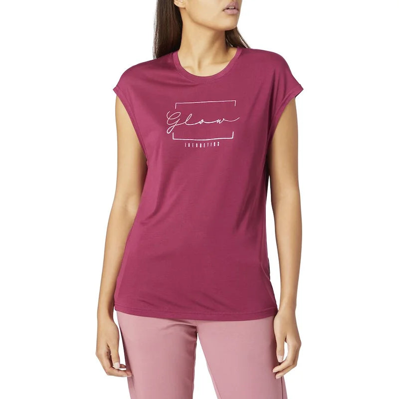 Tricou sport ENERGETICS femei Gerda 7 WMS fără mâneci Red Wine