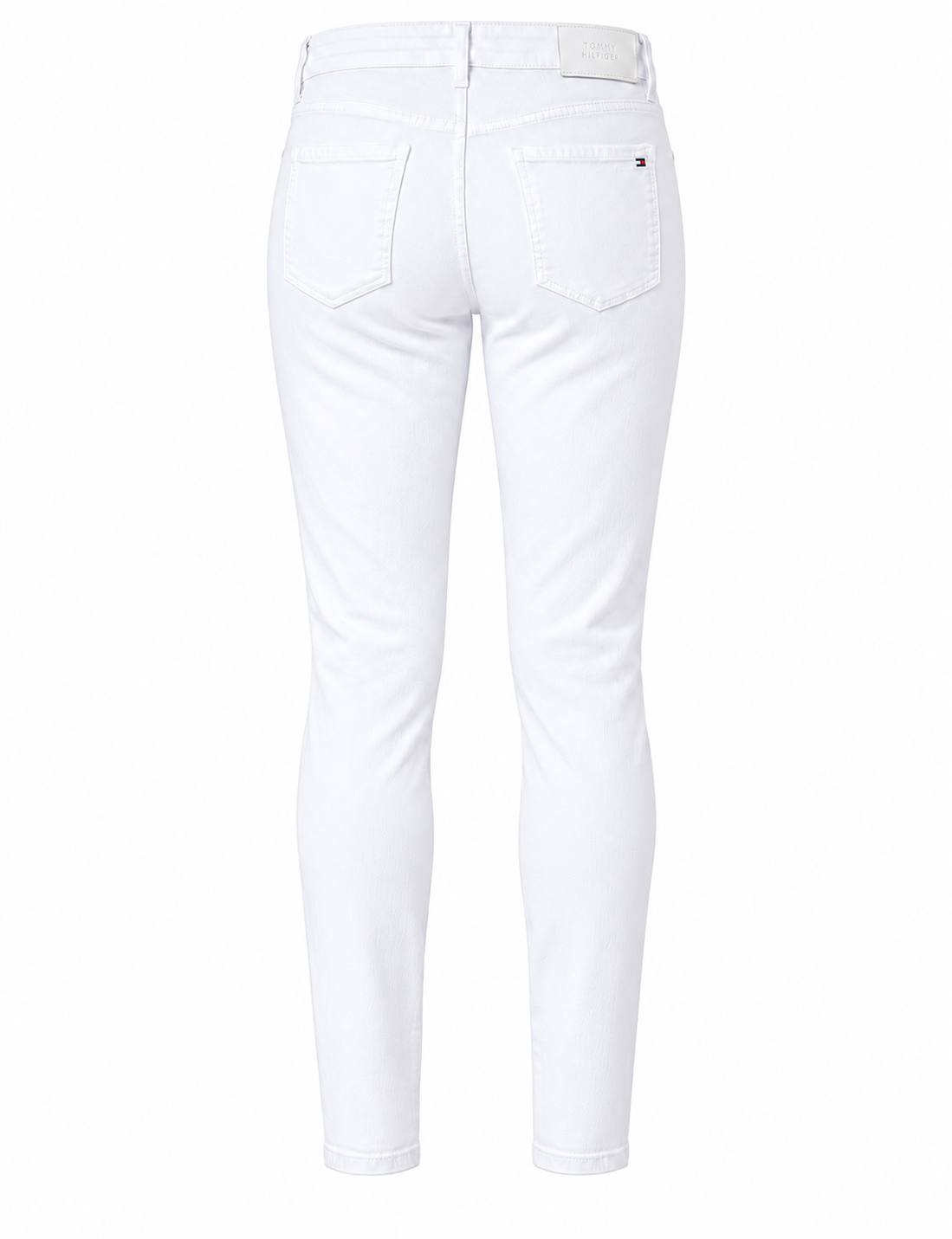 Blugi Tommy Hilfiger Como albi – spate pe manechin invizibil