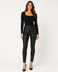 Pantaloni damă Springfield Push-Up High Waist