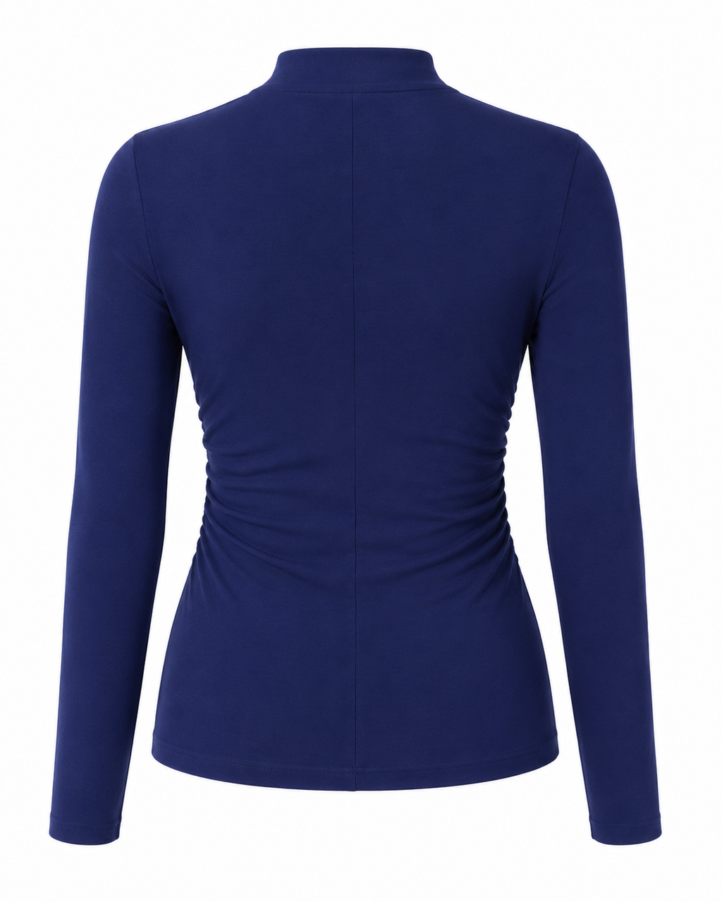 Bluză damă The Drop Ebony Mock Neck