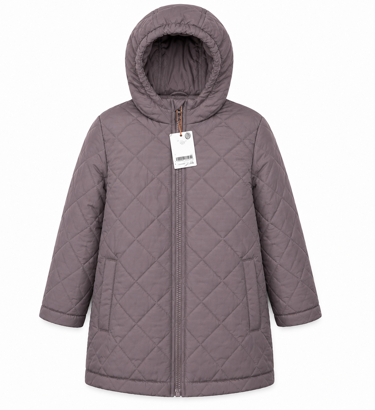 Geacă lungă matlasată copii unisex