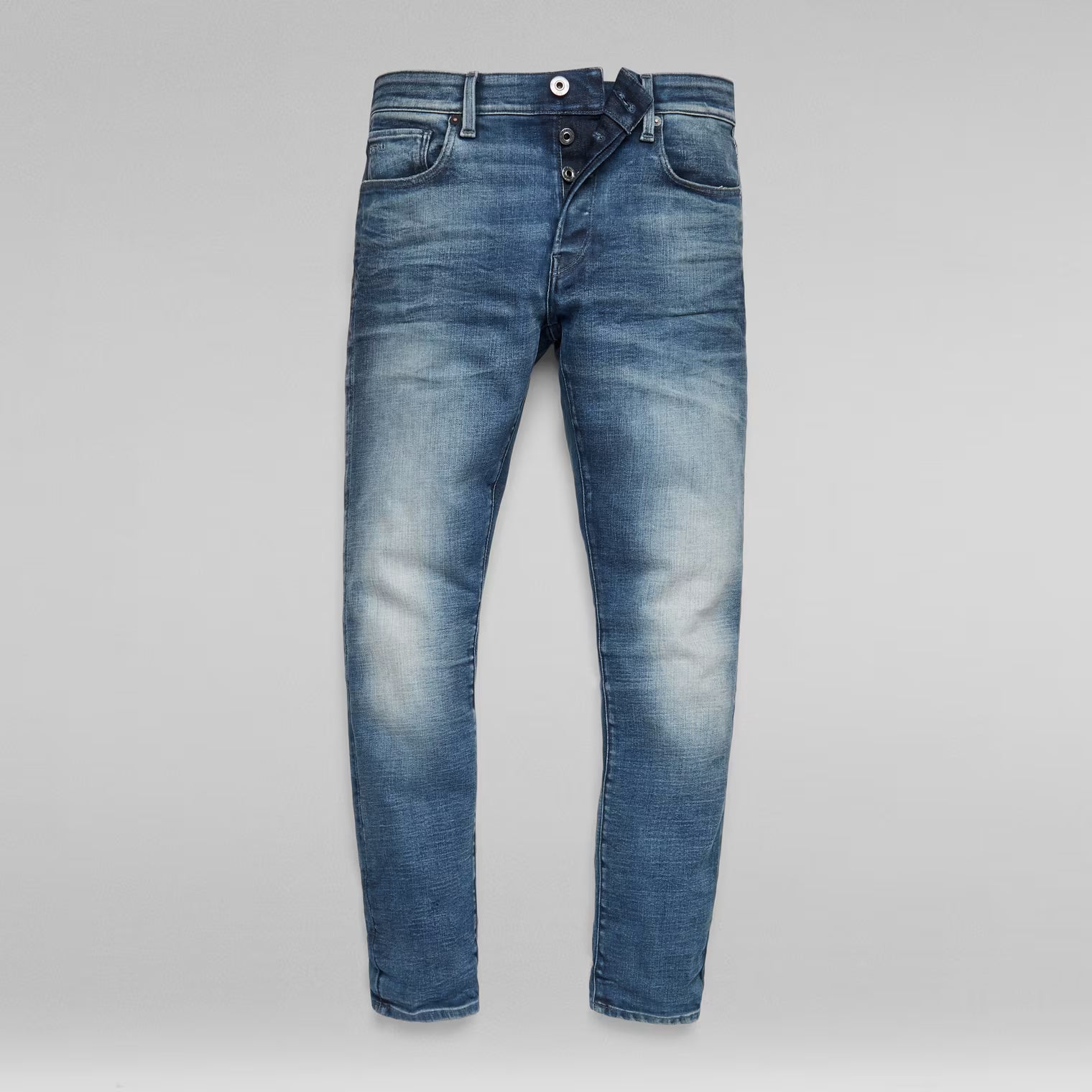 G-STAR RAW 3301 Slim Fit Jeans Bărbați W36/L32 – Faded Clear Sky Original