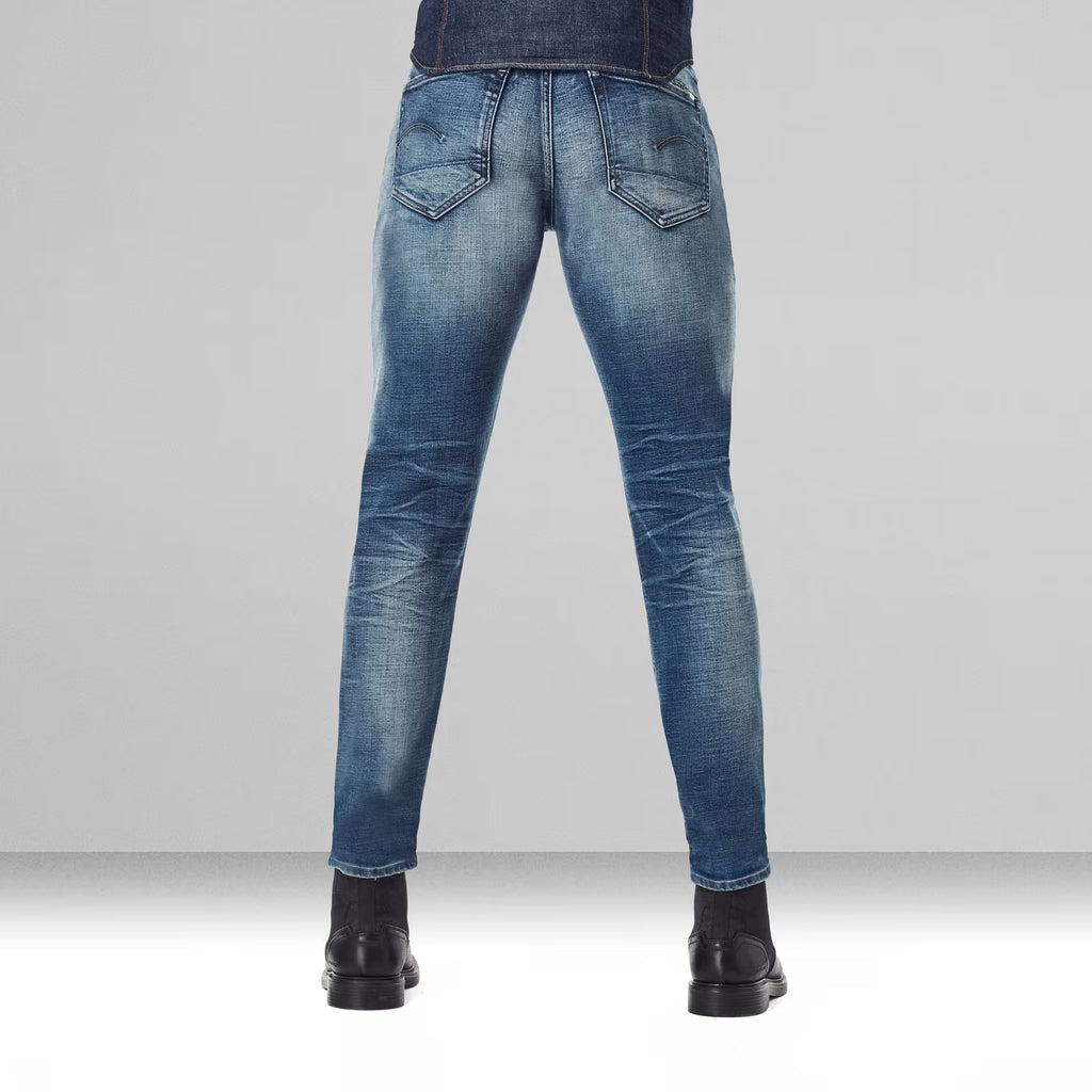 G-STAR RAW 3301 Slim Fit Jeans Bărbați W36/L32 – Faded Clear Sky Original