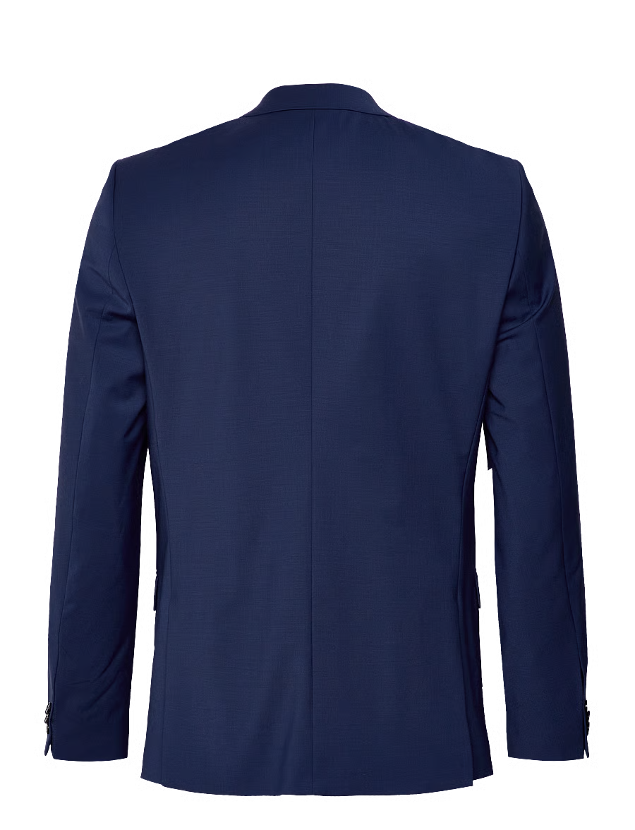 HUGO ArtiM204X Extra Slim Soft Constructed Sacou Bărbați Bleumarin