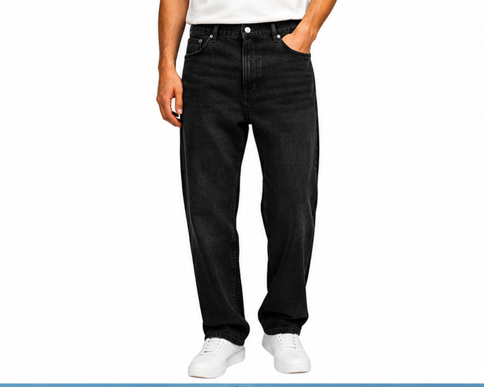 Blugi bărbați Jack & Jones Alex Original Baggy Fit