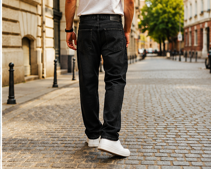 Blugi bărbați Jack & Jones Alex Original Baggy Fit