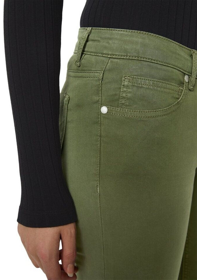 MARC O'POLO Pantaloni Chino Damă LULEA  Verde Olive Originali