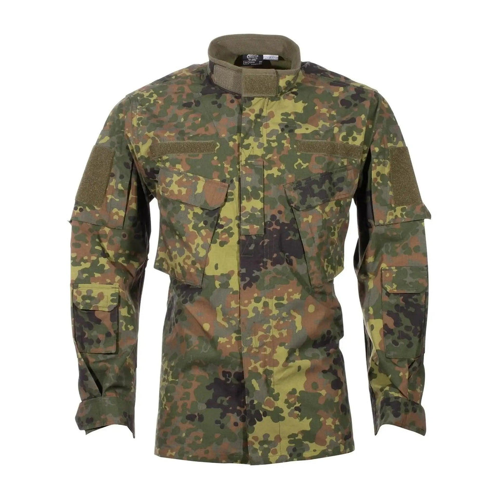 Cămașă tactică bărbați Helikon-Tex CPU PolyCotton Ripstop, camuflaj Flecktarn
