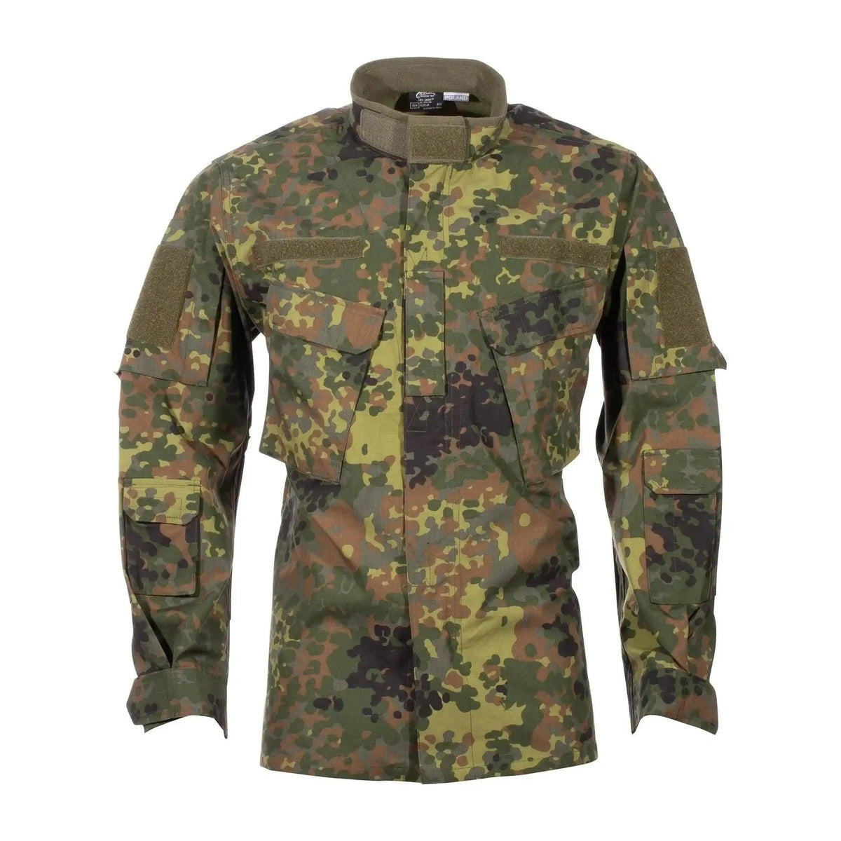 Cămașă tactică bărbați Helikon-Tex CPU PolyCotton Ripstop, camuflaj Flecktarn