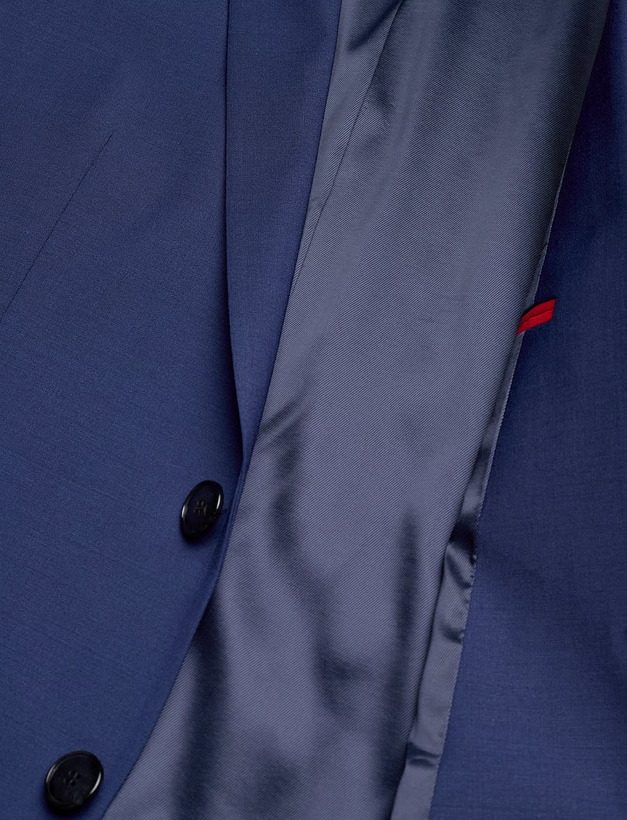 HUGO ArtiM204X Extra Slim Soft Constructed Sacou Bărbați Bleumarin